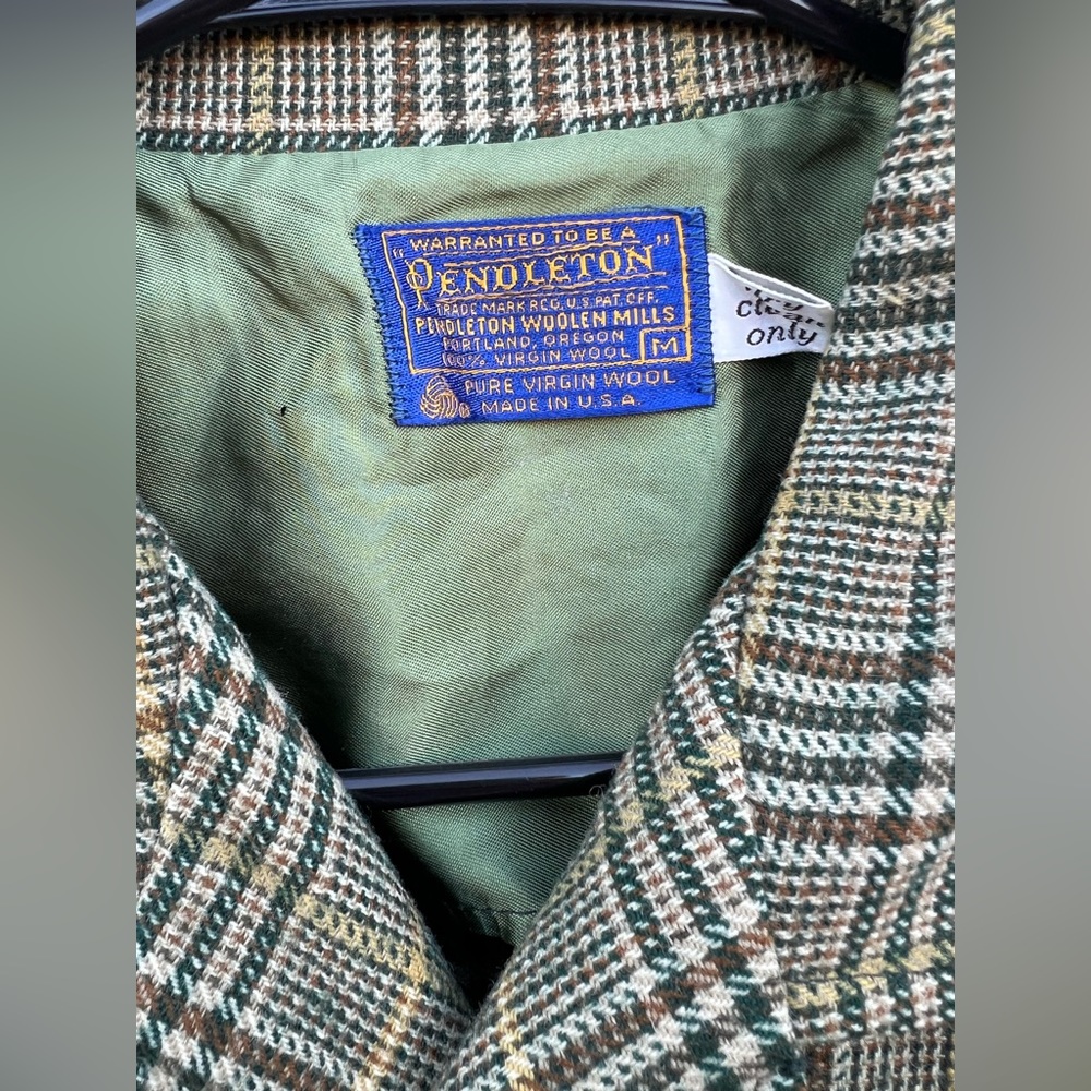1960s Pendleton Wool Lightweight Long Jacket - image 6